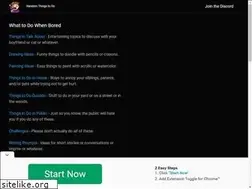 Sites similar to randomthingstodo.com