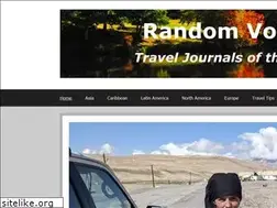 Sites similar to randomvoyager.com