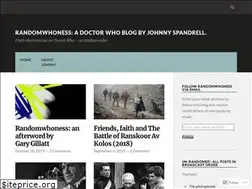 Sites similar to randomwhoness.com