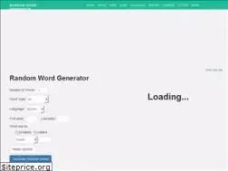 Sites similar to randomwordgenerator.com