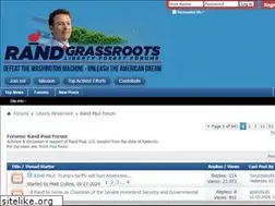 Sites similar to randpaulforums.com