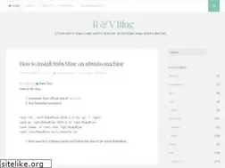 Sites similar to randvblog.wordpress.com