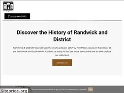 Sites similar to randwickhistoricalsociety.org.au