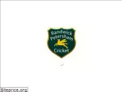 Sites similar to randwickpetershamcricket.com.au