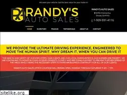 Sites similar to randyautosales.com