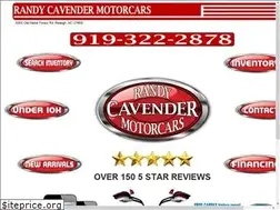 Sites similar to randycavendermotorcars.com