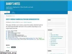 Sites similar to randygray.com