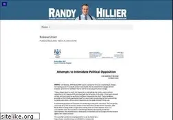 Sites similar to randyhillier.ca