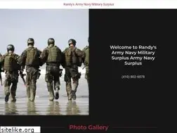 Sites similar to randysarmynavymilitarysurplus.com