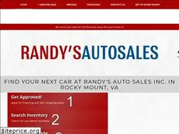 Sites similar to randysautosalesva.net