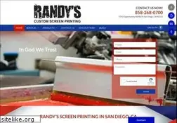 Sites similar to randysscreenprinting.com