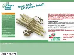 Sites similar to rangau-spargel.de