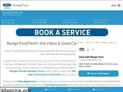 Sites similar to rangeford.com.au