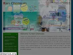 Sites similar to ranichemicals.com