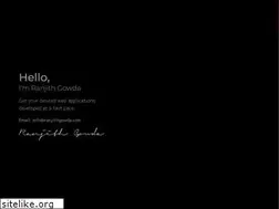 Sites similar to ranjithgowda.com