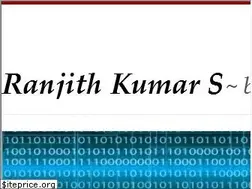 Sites similar to ranjithk.com