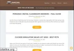 Sites similar to rankcoon.com