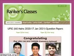 Sites similar to rankersclasses.in