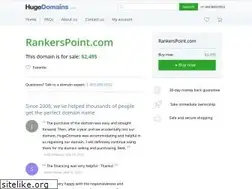 Sites similar to rankerspoint.com