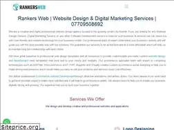 Sites similar to rankersweb.com