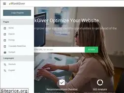 Sites similar to rankgiver.com
