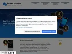 Sites similar to ranking-tlumaczy.pl