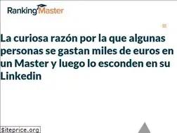 Sites similar to rankingmaster.mba