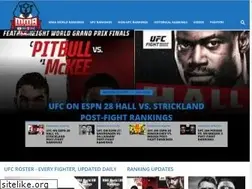 Sites similar to rankingmma.com