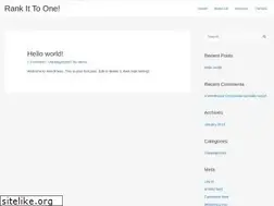 Sites similar to rankittoone.com