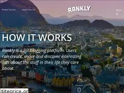 Sites similar to rankly.com