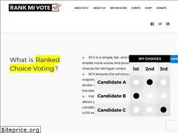 Sites similar to rankmivote.org