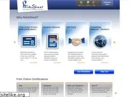 Sites similar to ranksheet.com