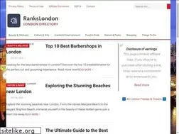 Sites similar to rankslondon.com