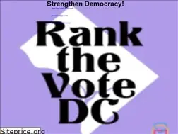 Sites similar to rankthevotedc.org