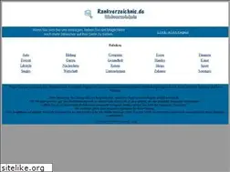 Sites similar to rankverzeichnis.de