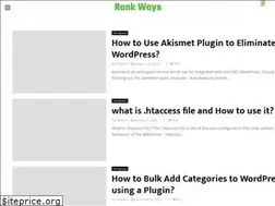 Sites similar to rankways.com