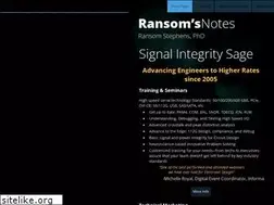 Sites similar to ransomsnotes.com
