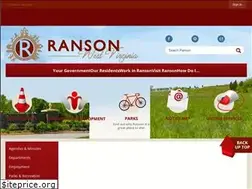 Sites similar to ranson.us