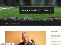 Sites similar to rantaboutfootball.com