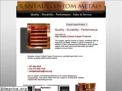 Sites similar to rantalametals.com