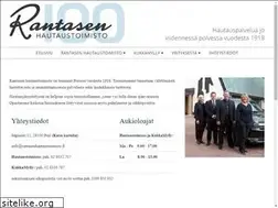 Sites similar to rantasenhautaustoimisto.fi