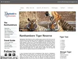 Sites similar to ranthambhoretigerreserve.in