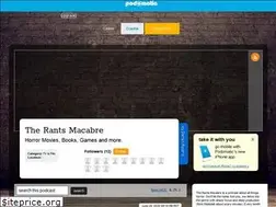 Sites similar to rantsmacabre.podomatic.com