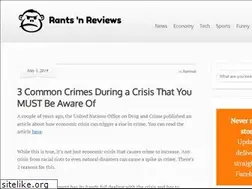 Sites similar to rantsnreviews.com