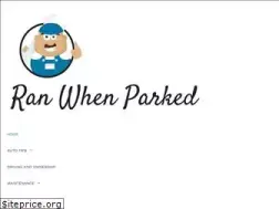 Sites similar to ranwhenparked.net