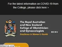 Sites similar to ranzcog.edu.au