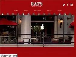 Sites similar to raosrestaurants.com