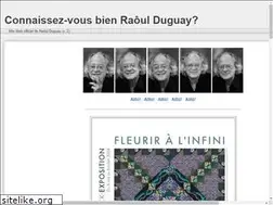 Sites similar to raoulduguay.net