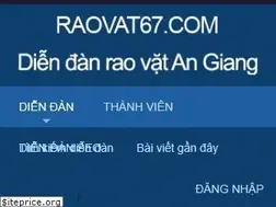 Sites similar to raovat67.com