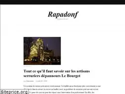 Sites similar to rapadonf.fr